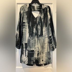 Eight Sixty Black and Gray Dress Size Small